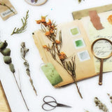 MU Craft Print-On Sticker Dried Flowers 140
