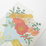 MIDORI Decorative 3D Greeting Card Bouquet