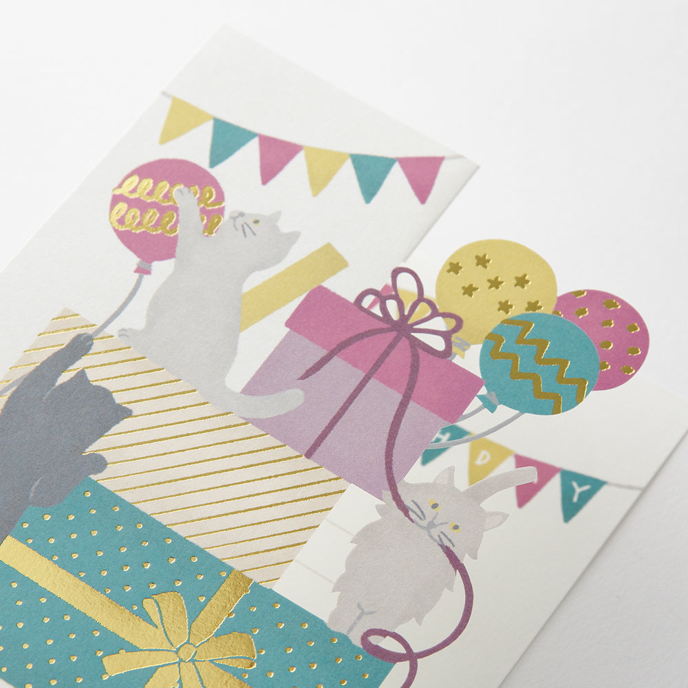 MIDORI Decorative 3D Greeting Card Birthday Present