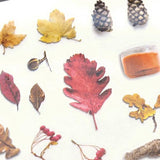 MU Craft Print-On Sticker Dried Leaves 139