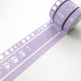 PapergeekCo Washi Tape Lunar Magic-Lavender