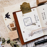 PENSPAPERSPLANNER Rubber Stamp The Year Of >>>