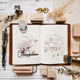 PENSPAPERSPLANNER Rubber Stamp One Step At A Time S