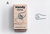 PLAIN Handy Stamp Hand Gesture