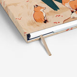 MOSSERY Refillable Wire-O Undated Planner Autumn Foxes