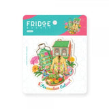 LOKA MADE Big Acrylic Magnet Peranakan Patterns