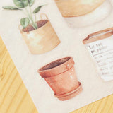 MU Craft Print-On Sticker Garden Life 037