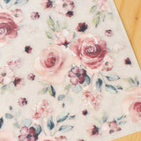 MU Craft Print-On Sticker Pink Rose 038