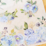 MU Craft Print-On Sticker Blue Rose 039