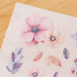 MU Craft Print-On Sticker Garden Pink 040