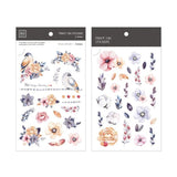 MU Craft Print-On Sticker Garden Pink 040