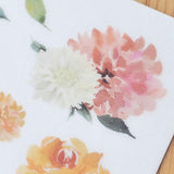MU Craft Print-On Sticker Bright Rose 044