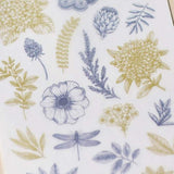 MU Craft Print-On Sticker Garden Olive 051