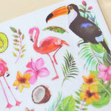 MU Craft Print-On Sticker Tropicana 053