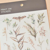 MU Craft Print-On Sticker Fairy Garden 066