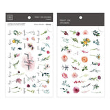 MU Craft Print-On Sticker Flower Doodles 072