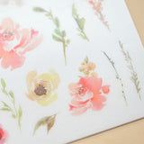 MU Craft Print-On Sticker Sunset Roses 073