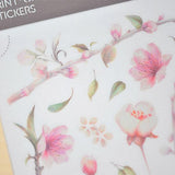 MU Craft Print-On Sticker Sakura Flowers 075