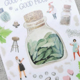 MU Craft Print-On Sticker Good Food & Mood 077