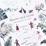 MU Craft Print-On Sticker Bloom & Grow 079
