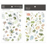 MU Craft Print-On Sticker Leaves 091