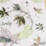 MU Craft Print-On Sticker Leaves 091