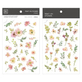 MU Craft Print-On Sticker Flower Field 092