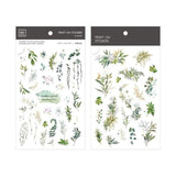 MU Craft Print-On Sticker Ferns & Leaves 105