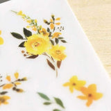 MU Craft Print-On Sticker Yellow Roses 106