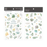 MU Craft Print-On Sticker Incredible Plants 123