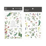 MU Craft Print-On Sticker Wild Flowers 145