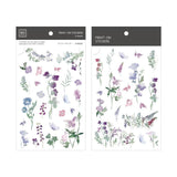 MU Craft Print-On Sticker Flower Garden 157