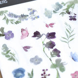 MU Craft Print-On Sticker Flower Garden 157