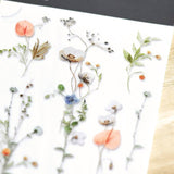 MU Craft Print-On Sticker Botanical 160