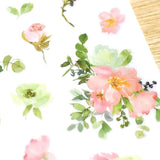 MU Craft Print-On Sticker Pink Flowers 170