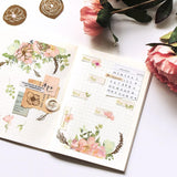 MU Craft Print-On Sticker Pink Flowers 170