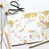 MU Craft Print-On Sticker Flowers & Fruits 172