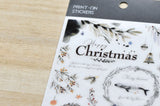 MU Craft Print-On Sticker Christmas 003