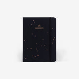 MOSSERY Refillable Wire-O Undated Planner Weekly Horizontal - Black Speckle
