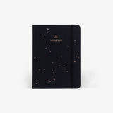 MOSSERY Medium Wire-O Notebook-Hardcover Black Speckle