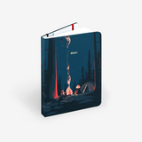 MOSSERY 2023 Hardcover Monthly Planner + Weekly Horizontal Campfire