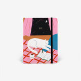 MOSSERY 2023 Hardcover Monthly Planner + Weekly Horizontal Comfort Cat