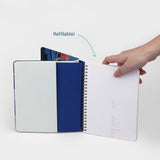 MOSSERY Refillable Wirebound Hardcover Sketchbook - Komorebi