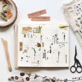 MU Craft Print-On Sticker Dried Flowers 140