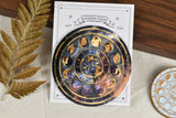 LCN Moon Phase Universe Lunar Illustration Iron On Patch