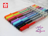 SAKURA Gelly Roll Pen 5Colors Basic Regular Set