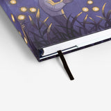 MOSSERY Medium Wire-O Notebook-Hardcover Fireflies