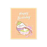 LOKA MADE Greeting Card Happy Birthday Papurin