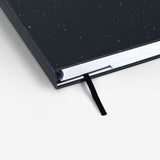 MOSSERY Medium Wire-O Notebook-Hardcover Galaxy