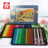 SAKURA Oil Colored Pencils 48Colors Set